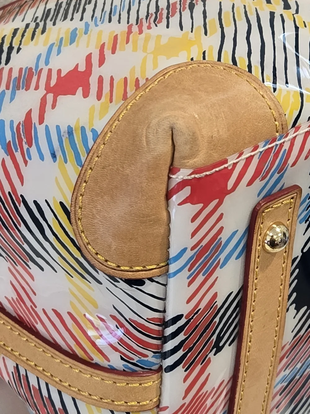 Dooney & Bourke Chatham Patent Plaid Satchel